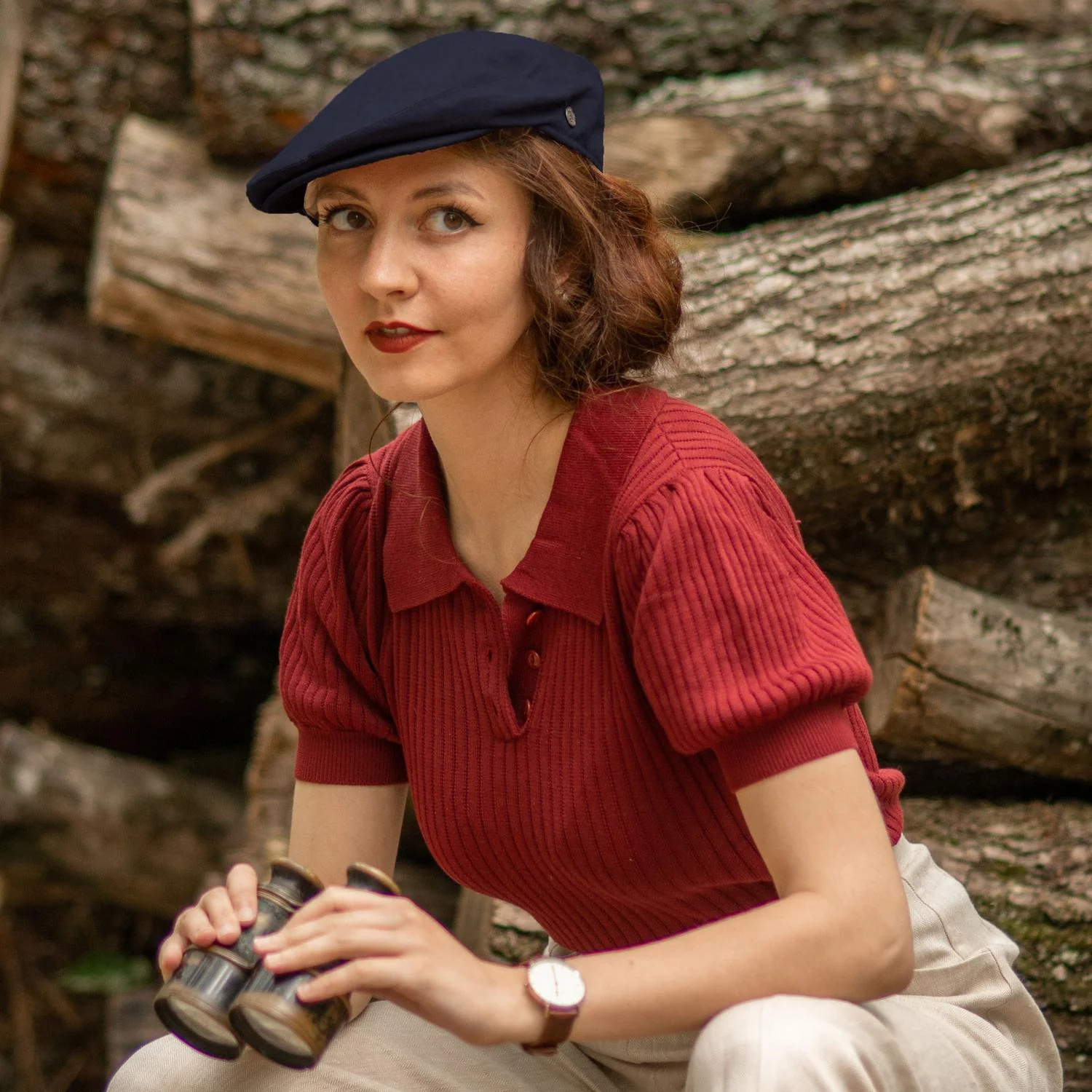 Linen and Cotton Ivy Cap - Image 28