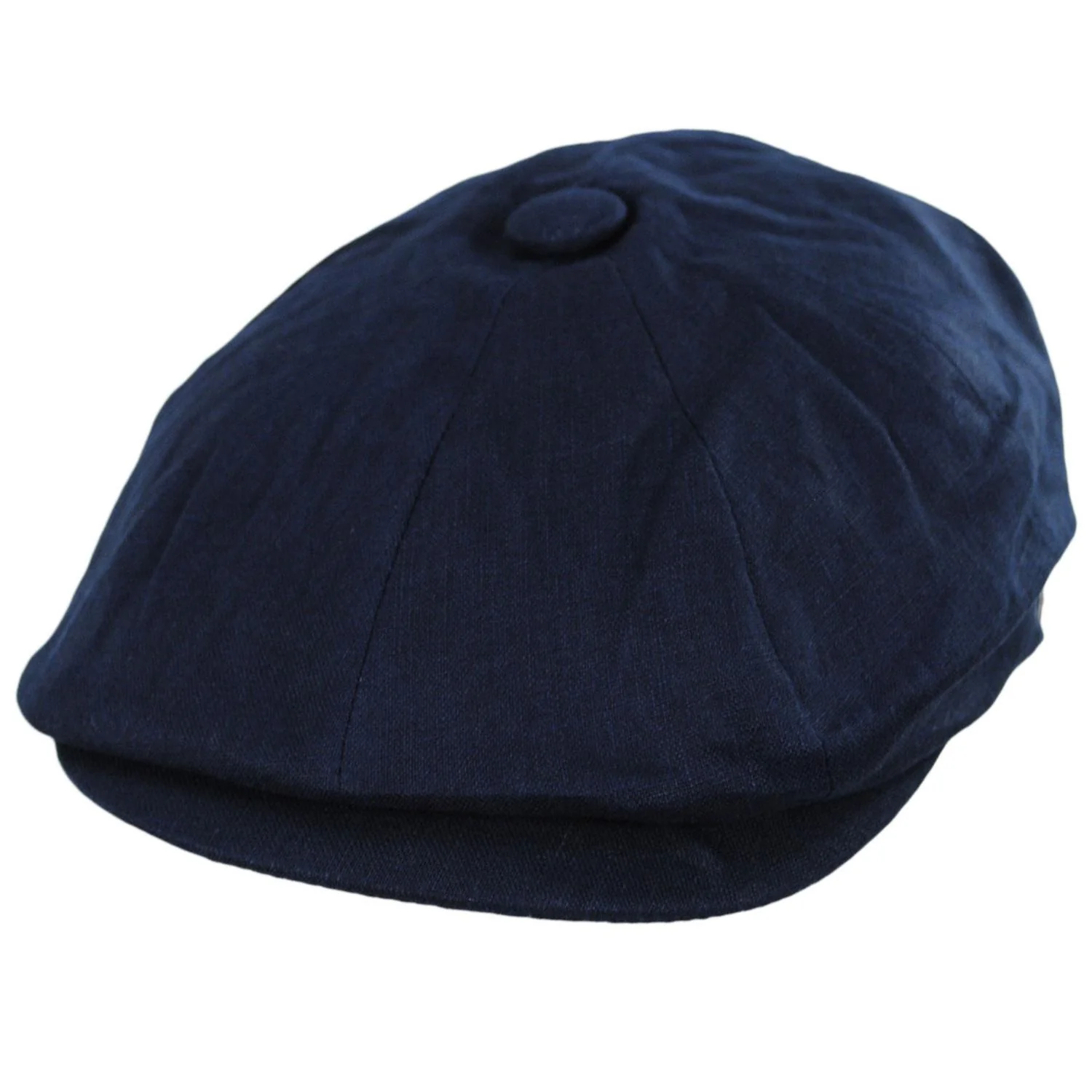 Linen and Cotton Newsboy Cap - Image 12