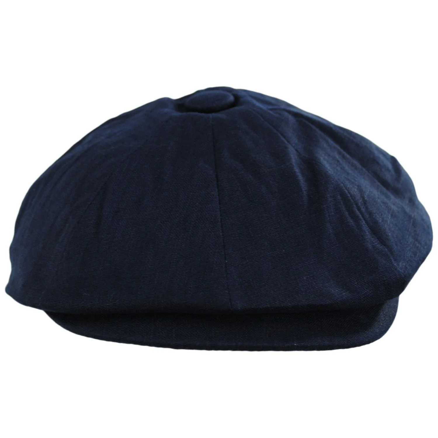 Linen and Cotton Newsboy Cap - Image 13