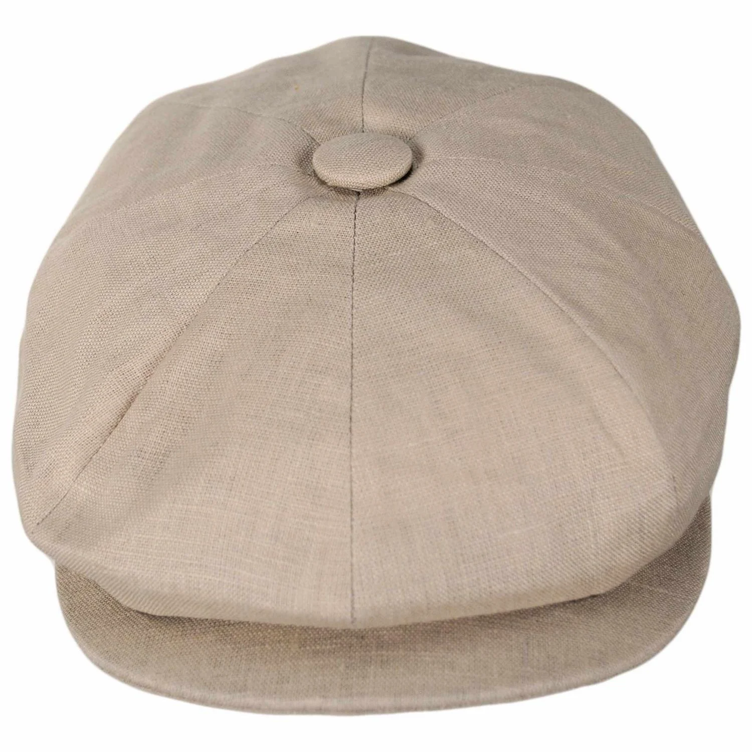 Linen and Cotton Newsboy Cap - Image 27