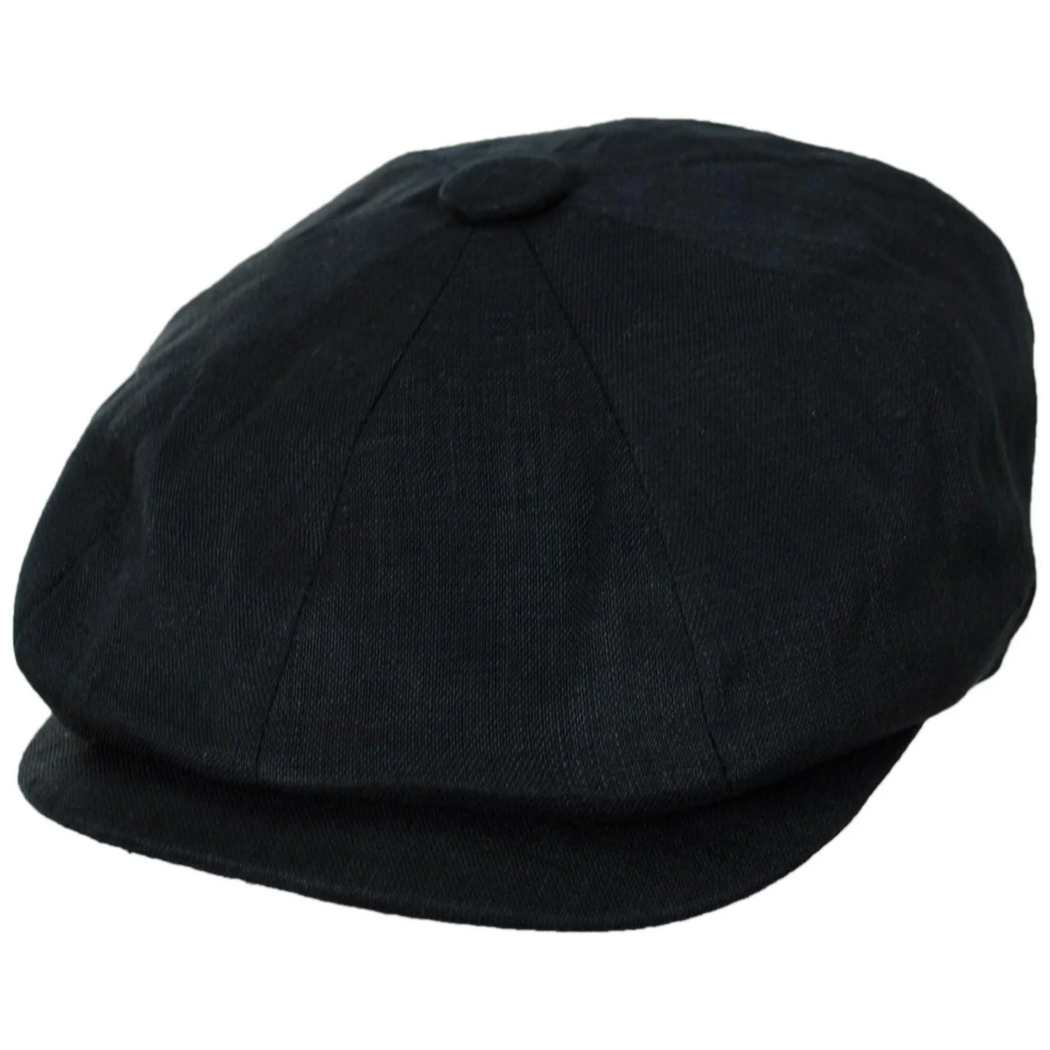Linen and Cotton Newsboy Cap - Image 30