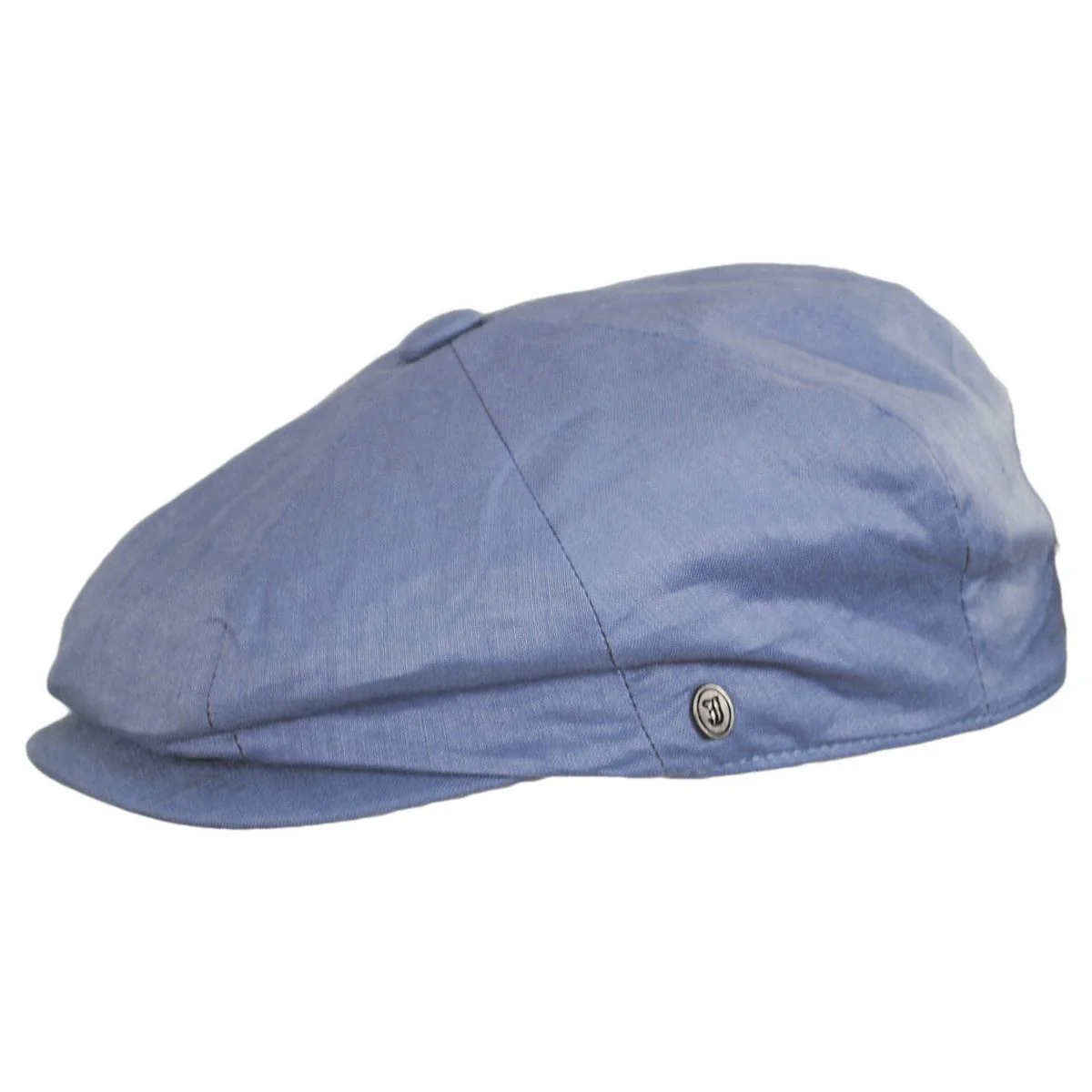 Linen and Cotton Newsboy Cap - Image 4