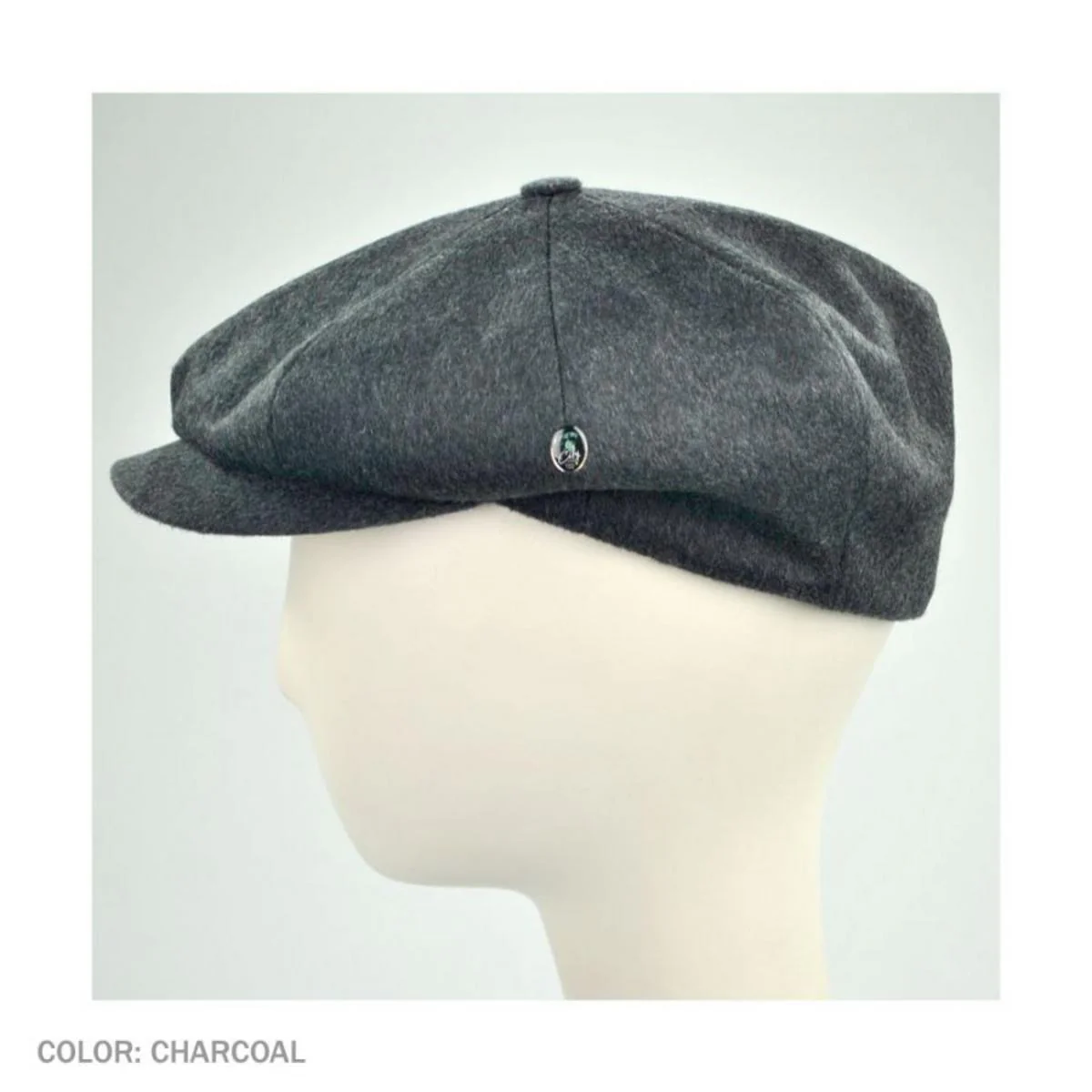 Loden Wool Newsboy Cap - Image 7