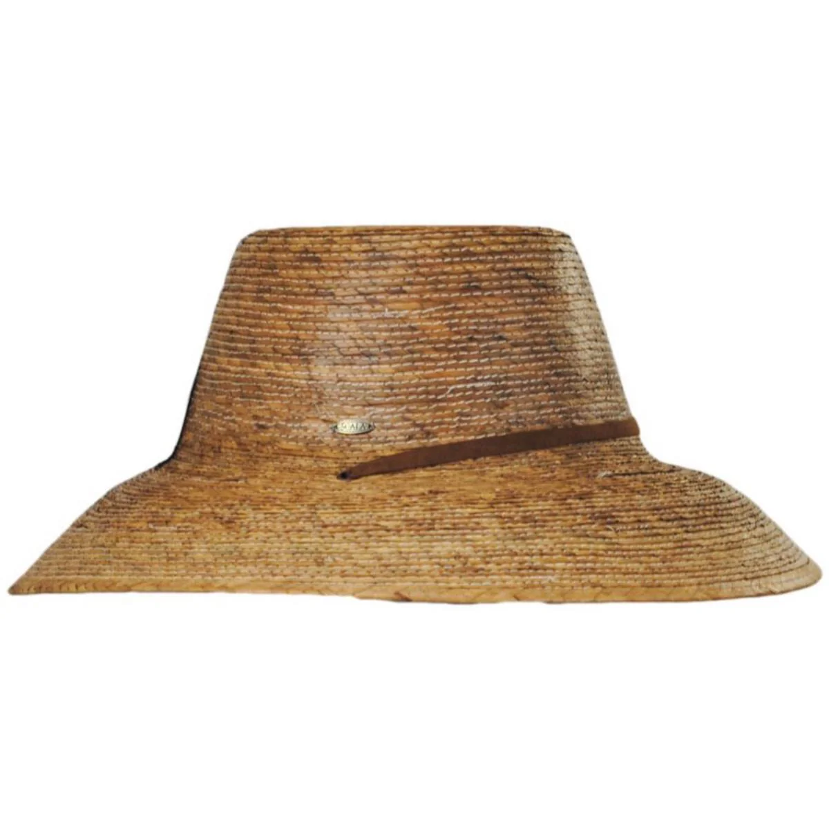 Maddalena Palm Leaf Straw Bucket Hat - Image 3
