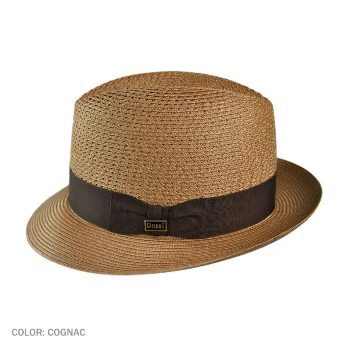 Madison Milan Straw Fedora Hat - Image 3