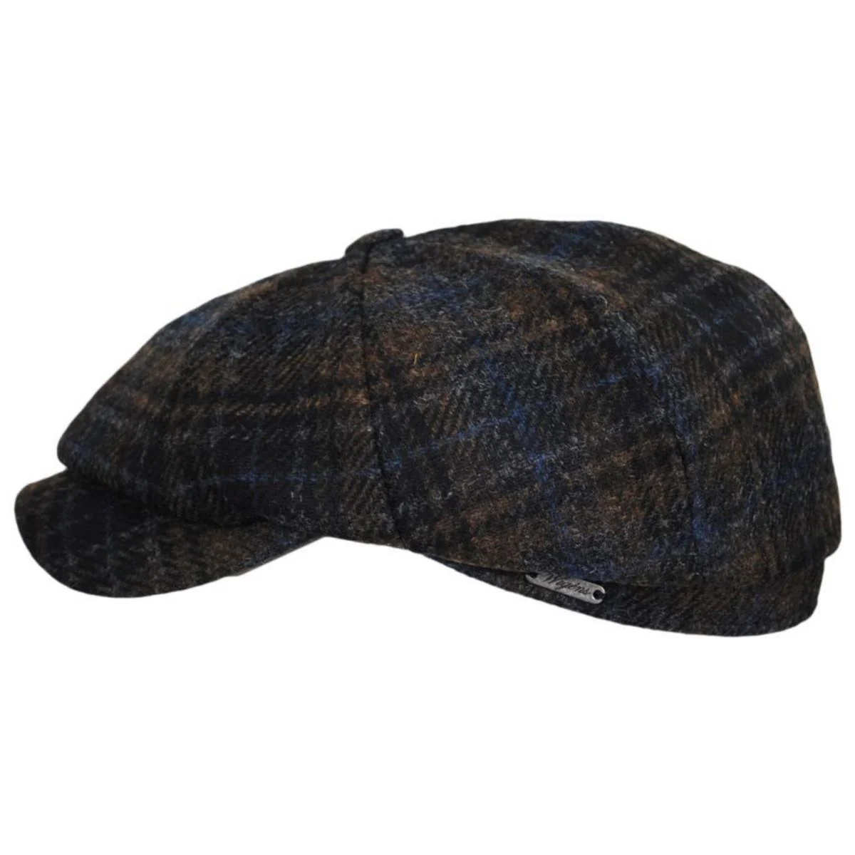Mallalieus Tartan British Wool Newsboy Cap - Image 3