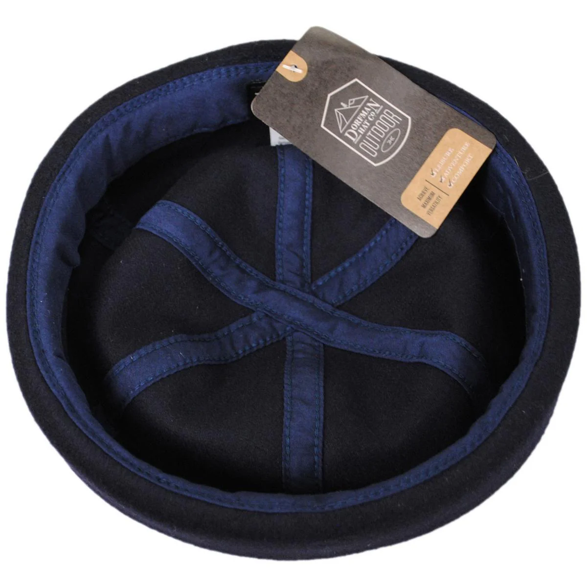 Melton Wool Blend Watch Cap Beanie Hat - Image 4