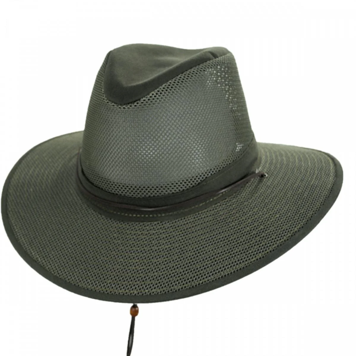 Mesh Aussie Grande 3.5 Inch Brim Hat - Image 5