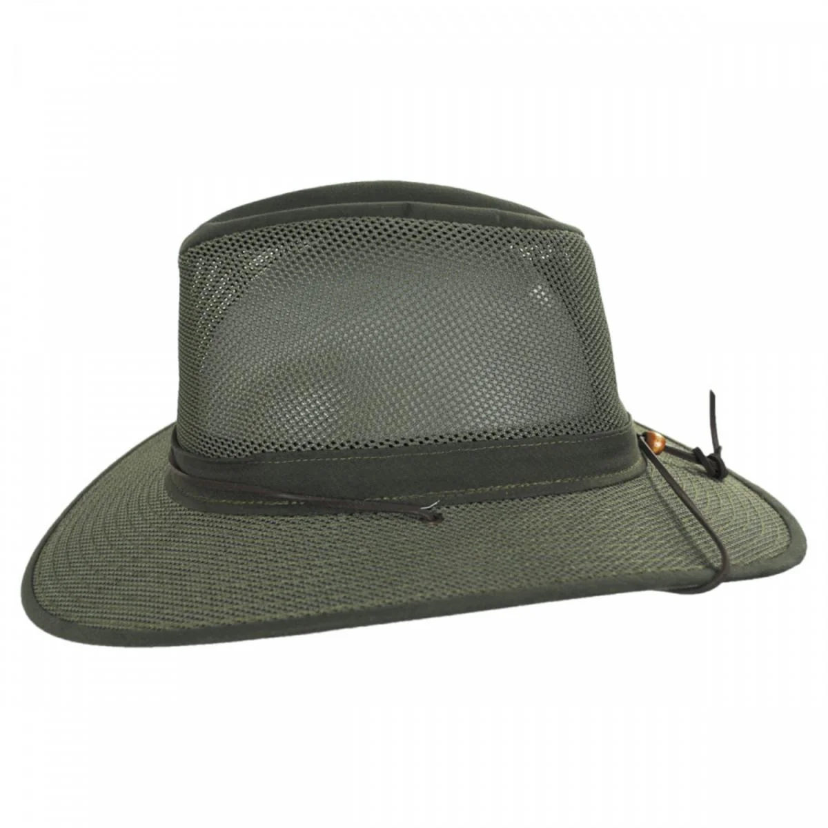 Mesh Aussie Grande 3.5 Inch Brim Hat - Image 7