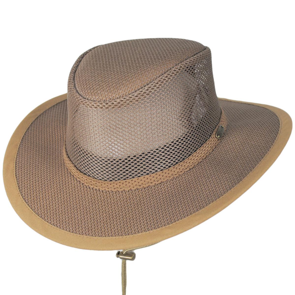 Mesh Covered Safari Hat - Image 5