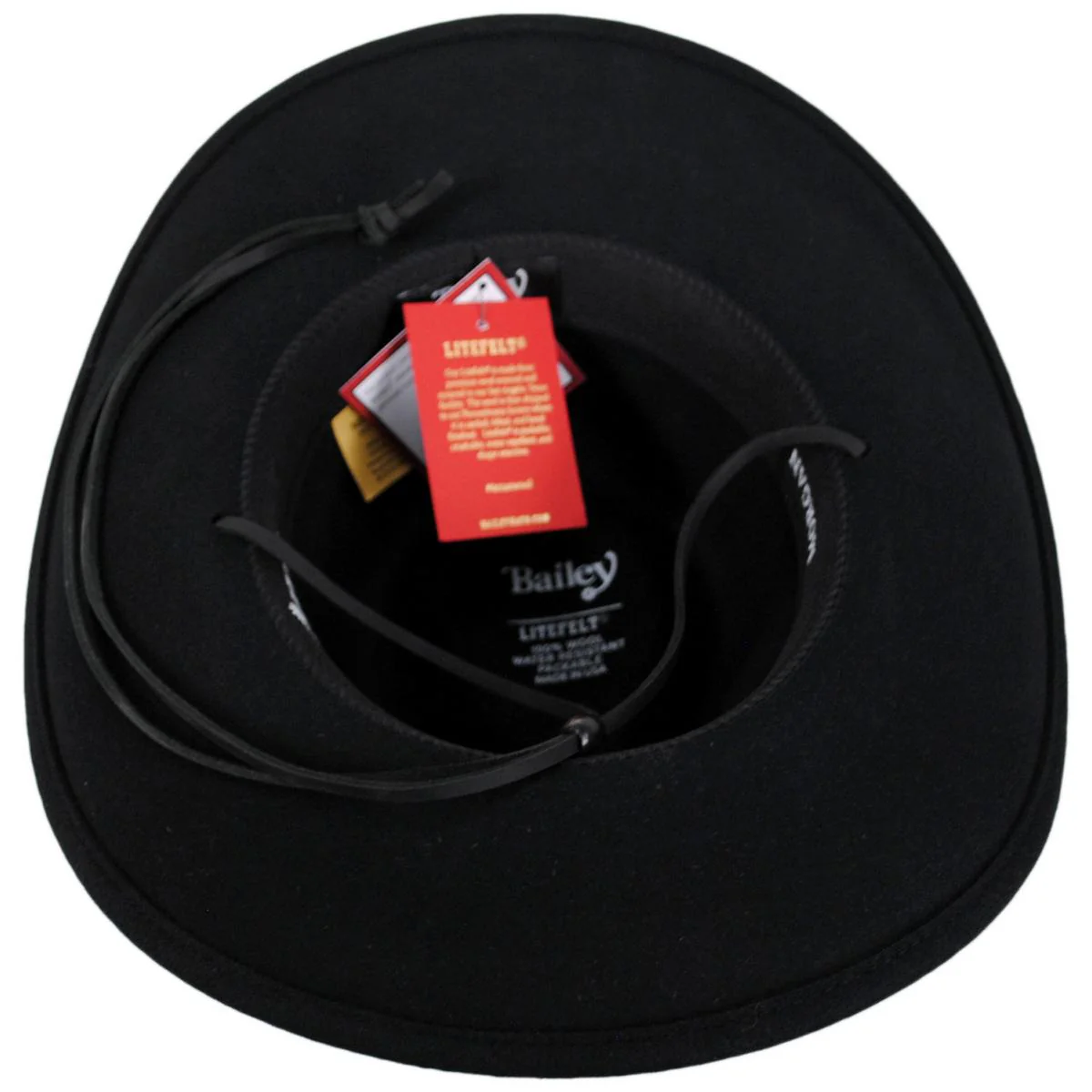 Morgan Crushable Wool LiteFelt Western Hat - Image 8