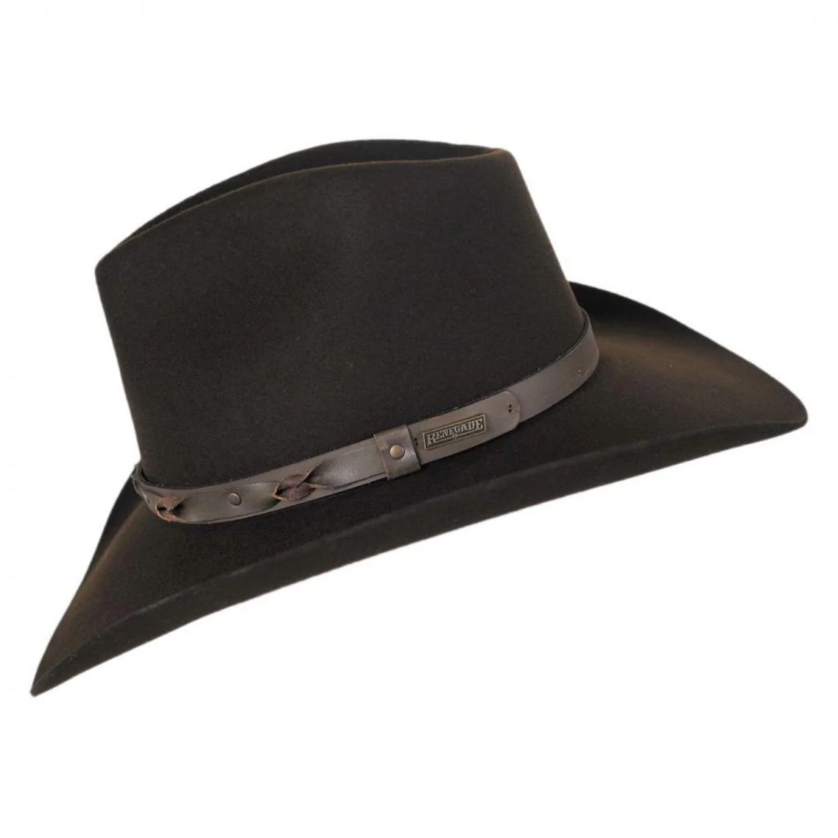 Navarro Wool Felt Western Hat - Image 3