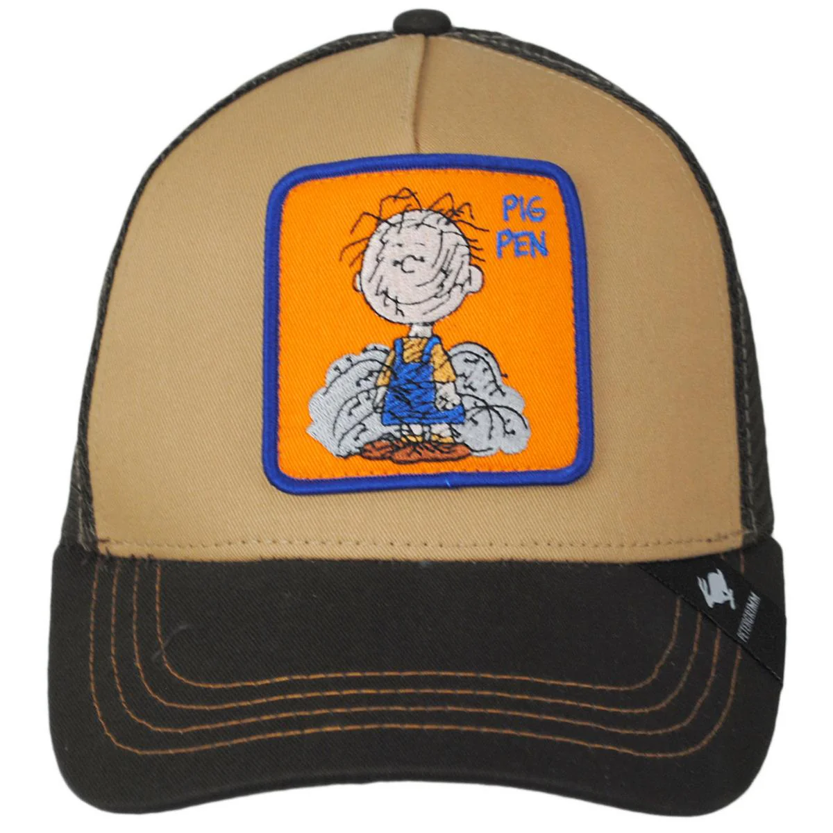 Pig Pen Mesh Trucker Snapback Baseball Cap - Image 3