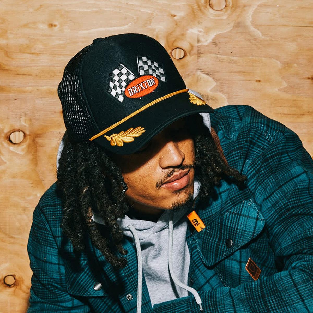 Podium Mesh Trucker Snapback Baseball Cap - Image 3