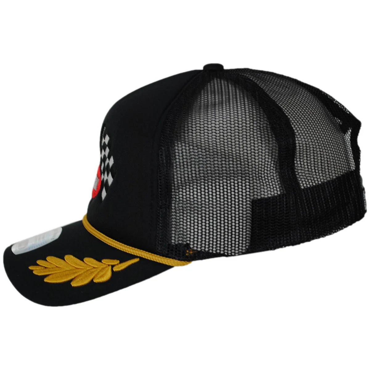 Podium Mesh Trucker Snapback Baseball Cap - Image 5