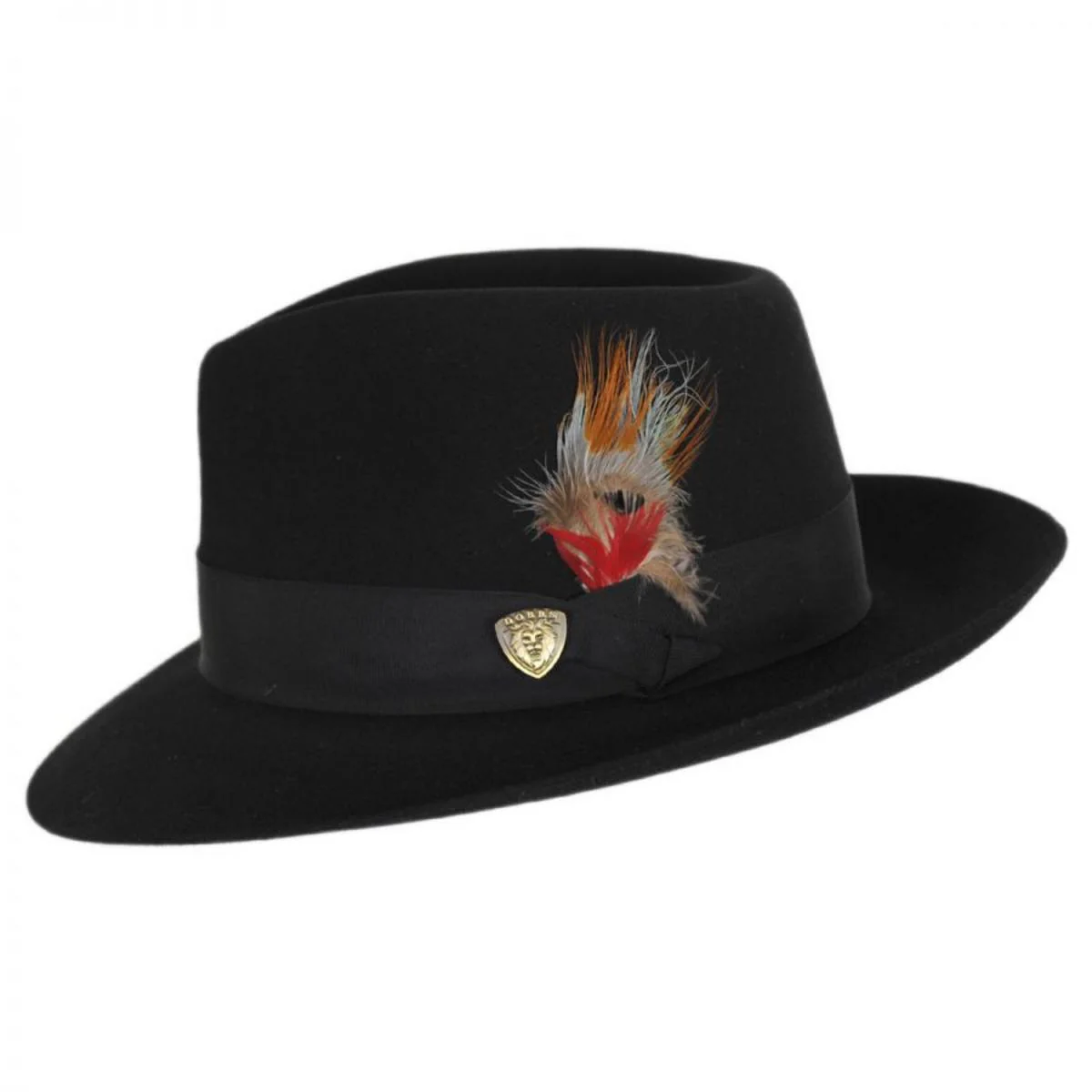 Prescott Fur and Wool Felt Fedora Hat - Image 3