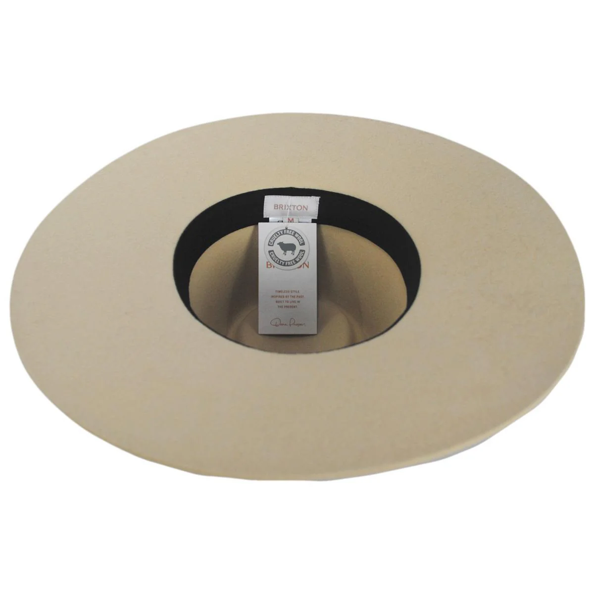 Primrose Wool Felt Wide Brim Fedora Hat - Image 13