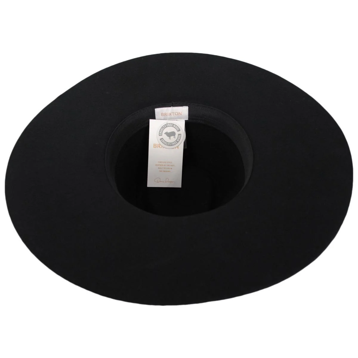 Primrose Wool Felt Wide Brim Fedora Hat - Image 4