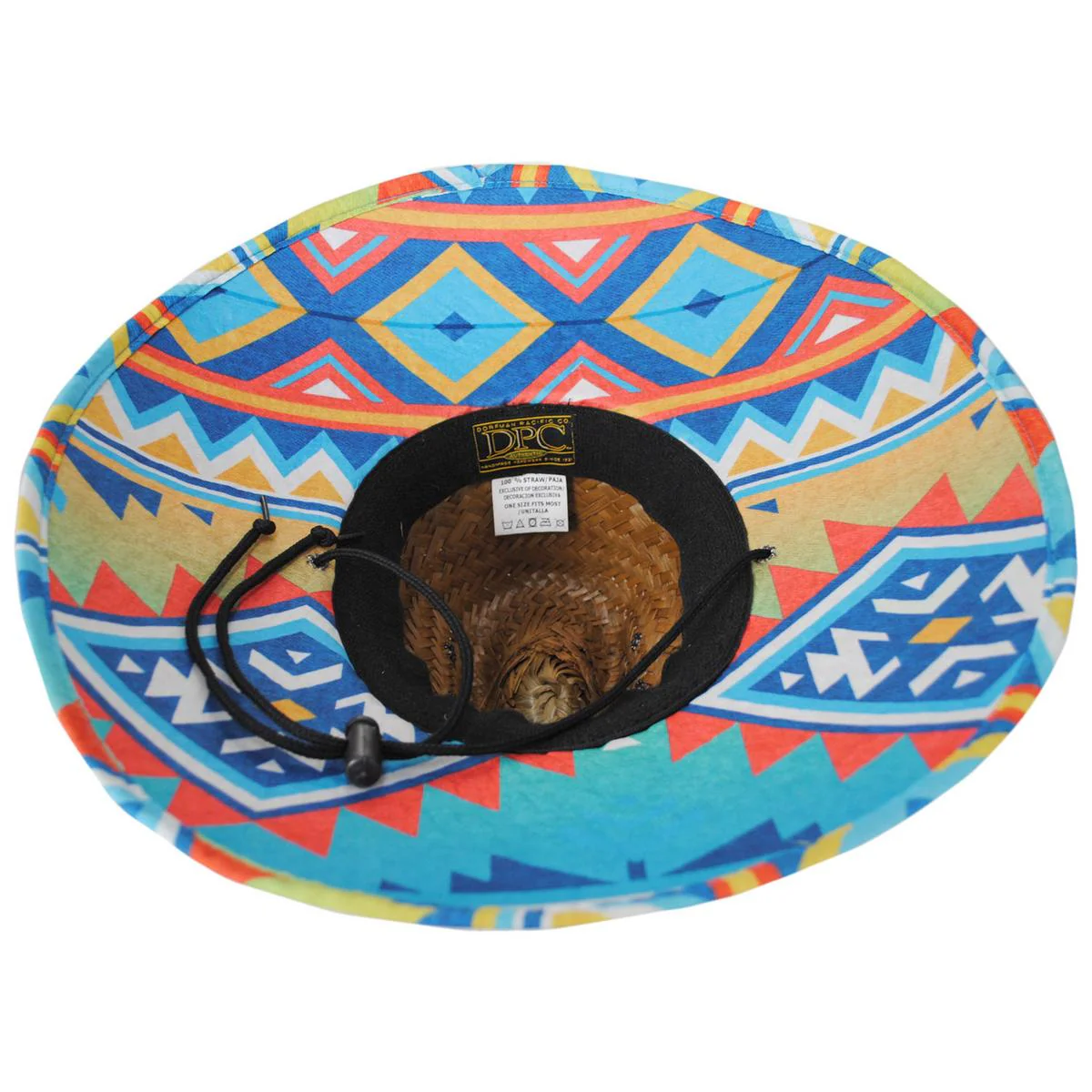 Queen Palm Straw Lifeguard Hat - Image 4