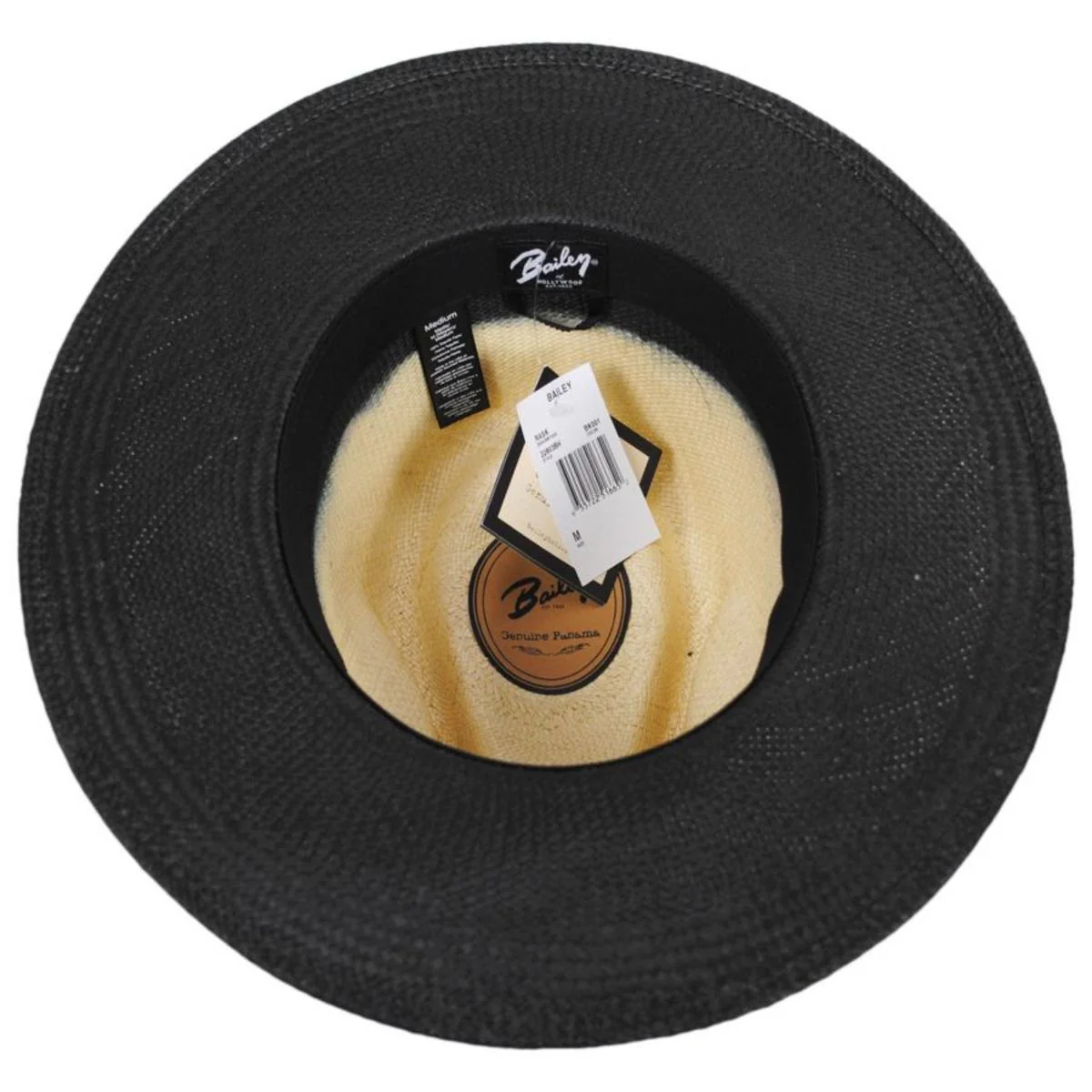 Rask Gradient Panama Straw Fedora Hat - Image 4