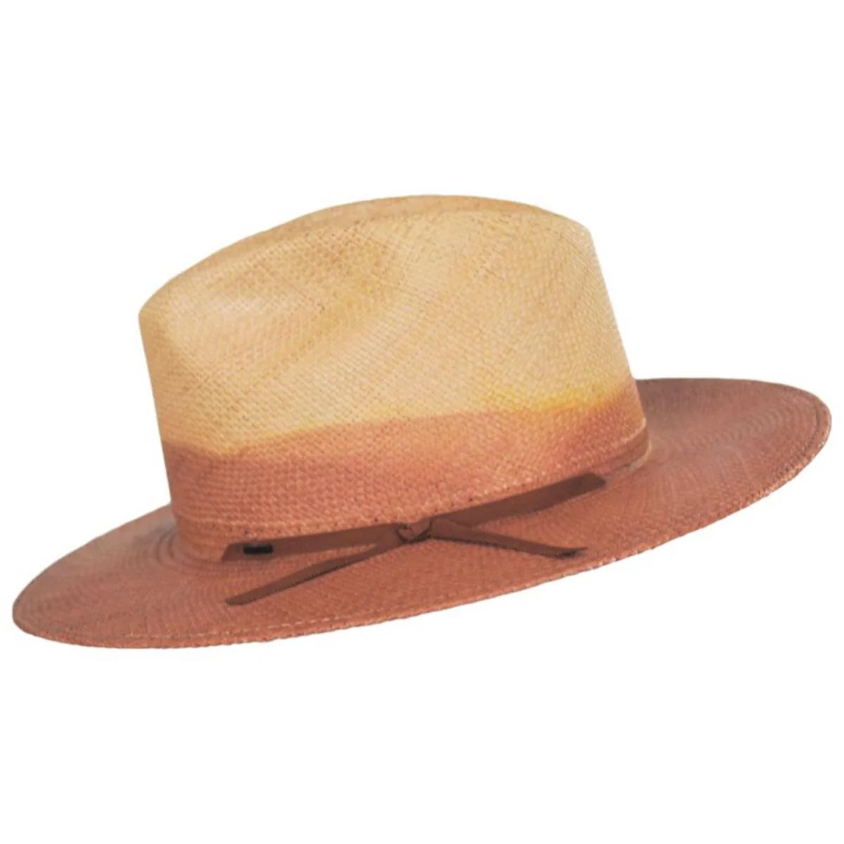 Rask Gradient Panama Straw Fedora Hat - Image 8