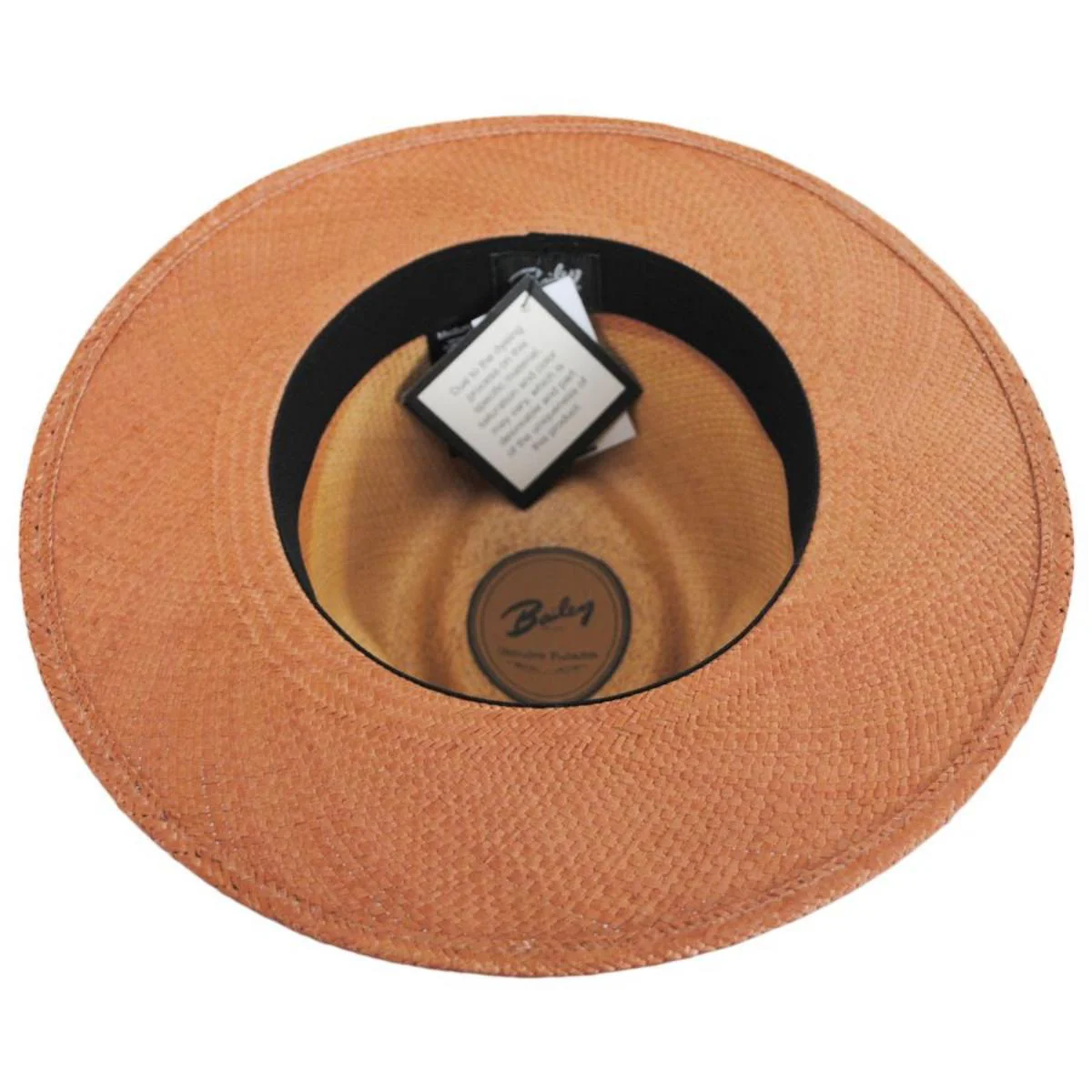 Rask Gradient Panama Straw Fedora Hat - Image 9
