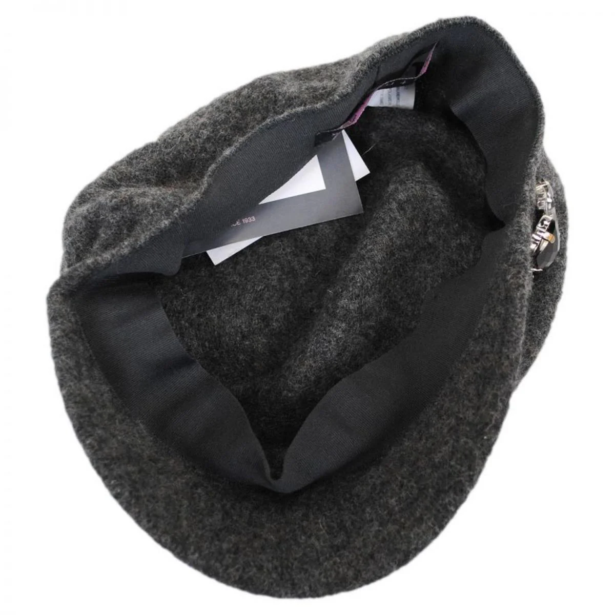 Rhinestone Wool Cap - Image 4
