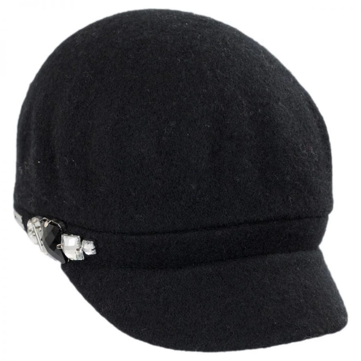 Rhinestone Wool Cap - Image 5