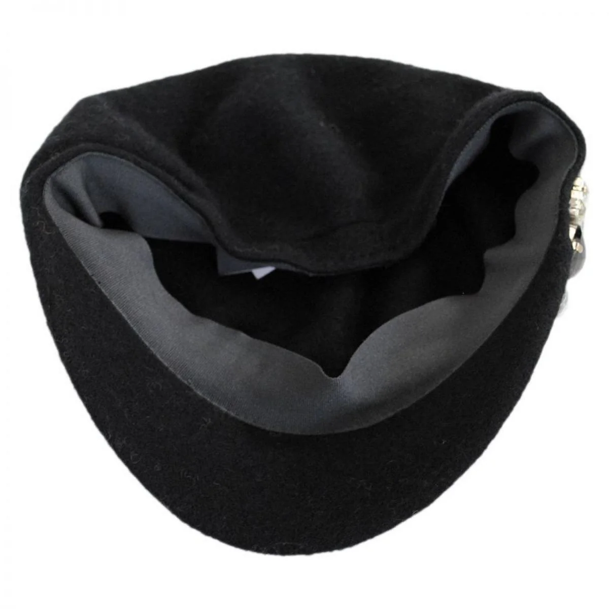 Rhinestone Wool Cap - Image 8