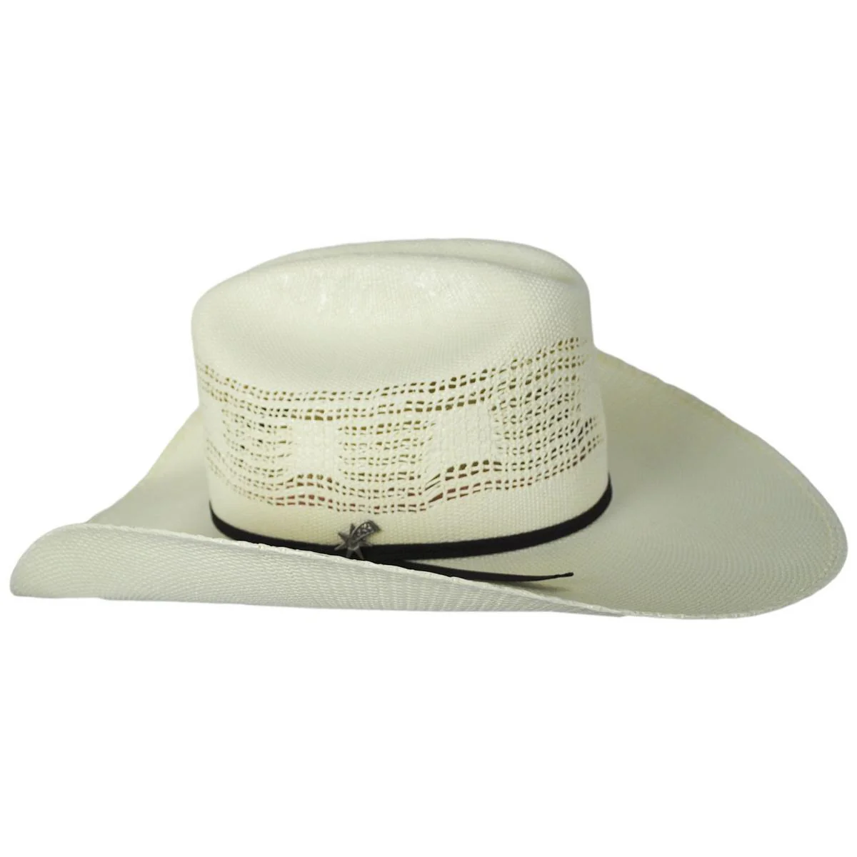 Ricker Bangora Straw Western Hat - Image 3