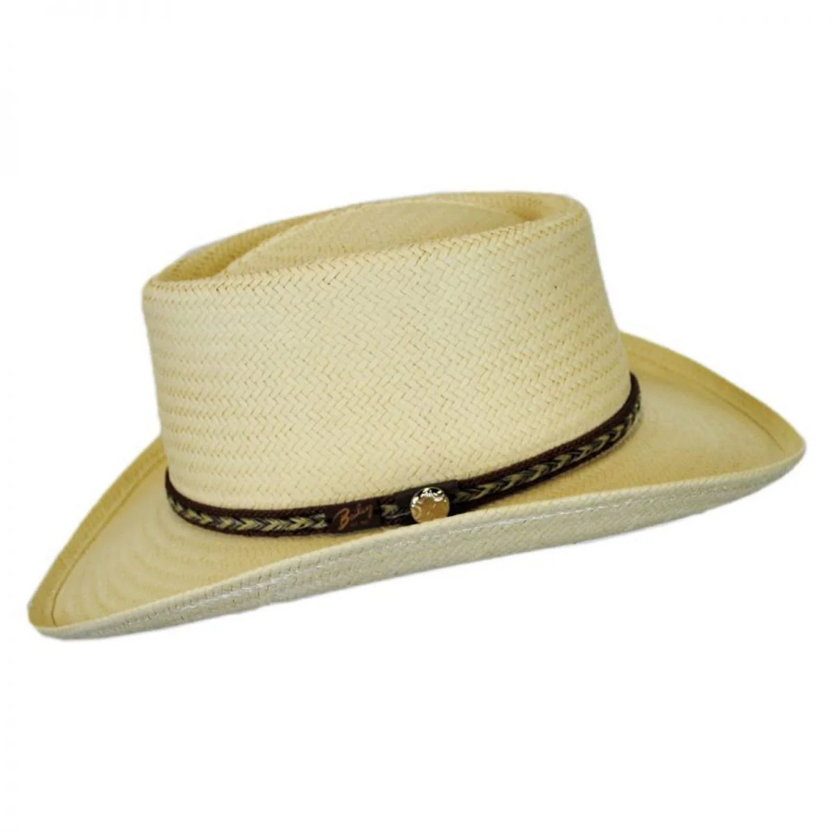 Rockett Raindura Straw Gambler Hat - Image 3