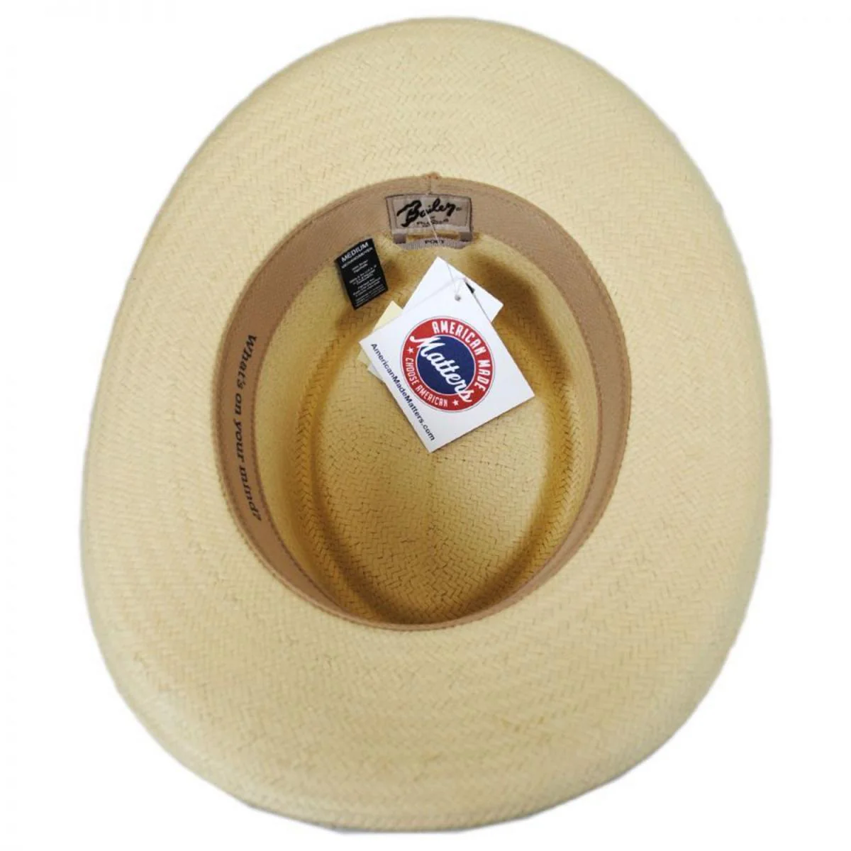 Rockett Raindura Straw Gambler Hat - Image 4