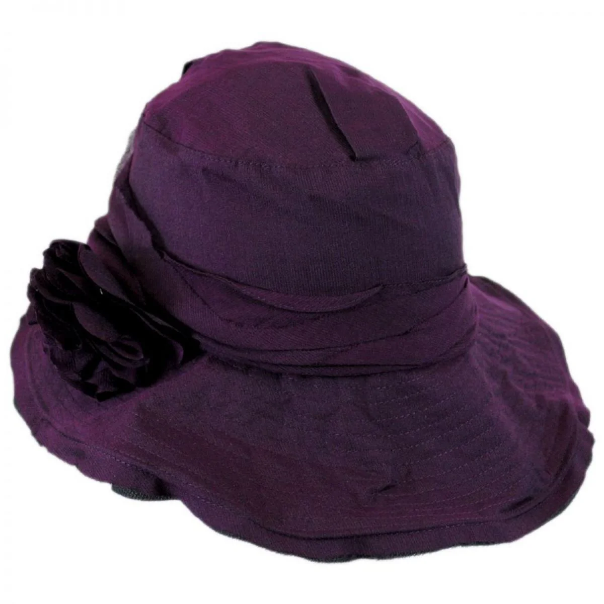 Romance Fabric Sun Hat - Image 3