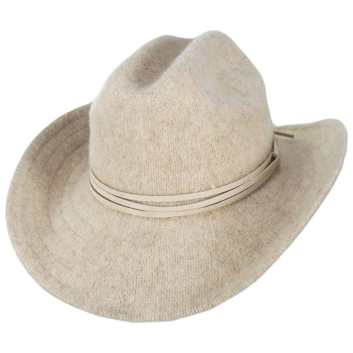 Rowley Wool Knit Cowboy Hat - Image 7