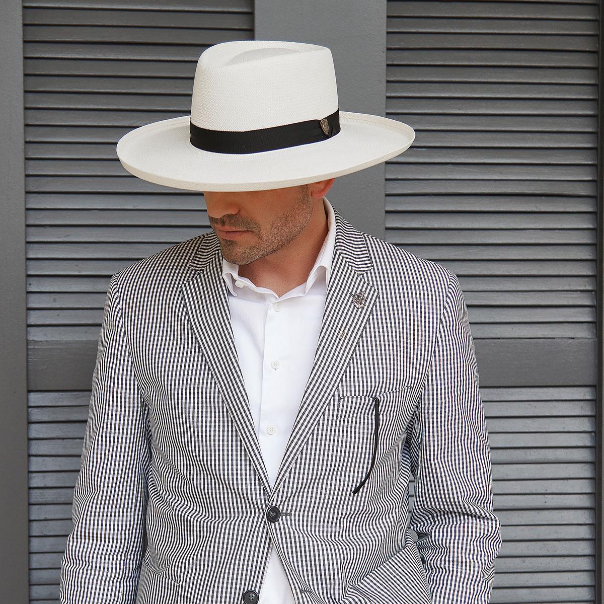 San Juan Shantung Straw Planter Hat - Image 6