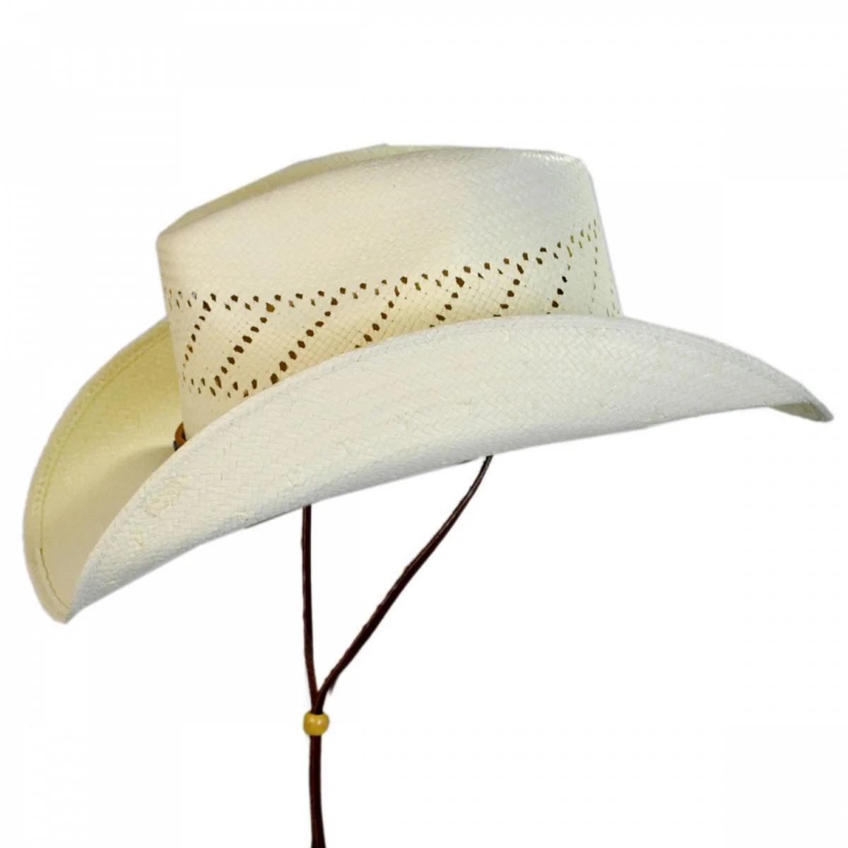 Santa Fe Shantung Straw Cowboy Hat - Image 3