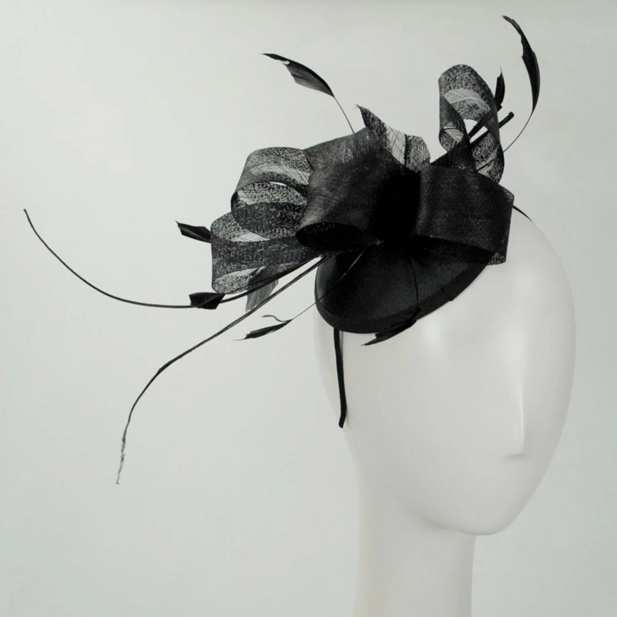 Sasha Sinamay Straw Fascinator Hat - Image 3