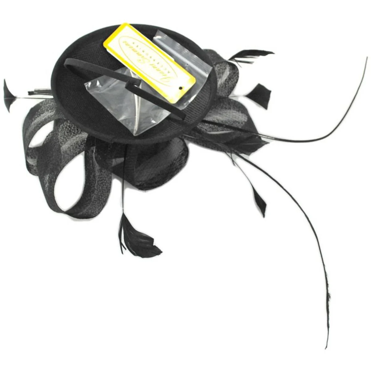 Sasha Sinamay Straw Fascinator Hat - Image 4