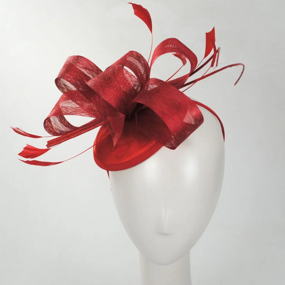 Sasha Sinamay Straw Fascinator Hat - Image 7
