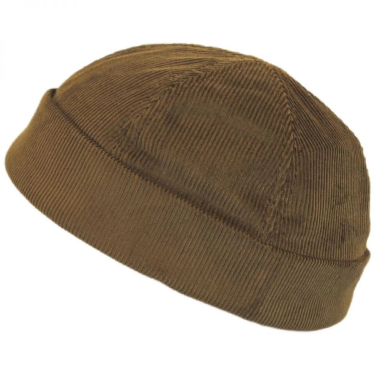 Six Panel Corduroy Skull Cap Beanie Hat - Image 6