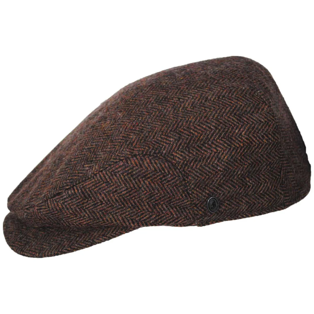 Square Bill Herringbone Wool Ivy Cap - Image 3