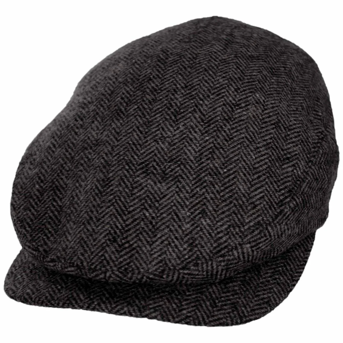 Square Bill Herringbone Wool Ivy Cap - Image 5
