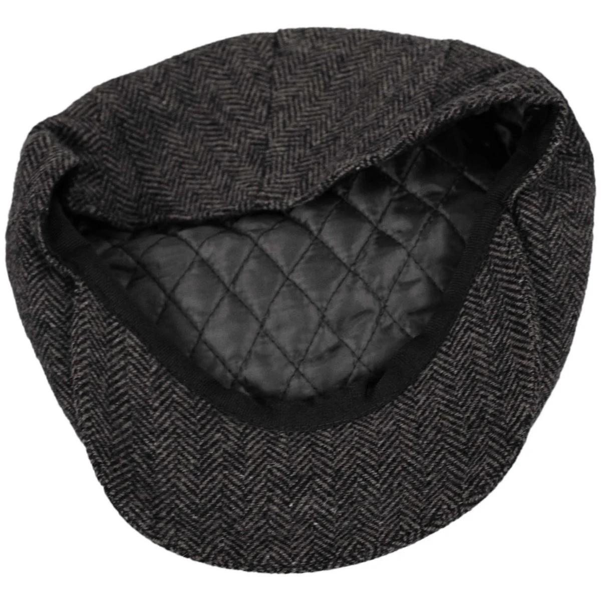 Square Bill Herringbone Wool Ivy Cap - Image 8
