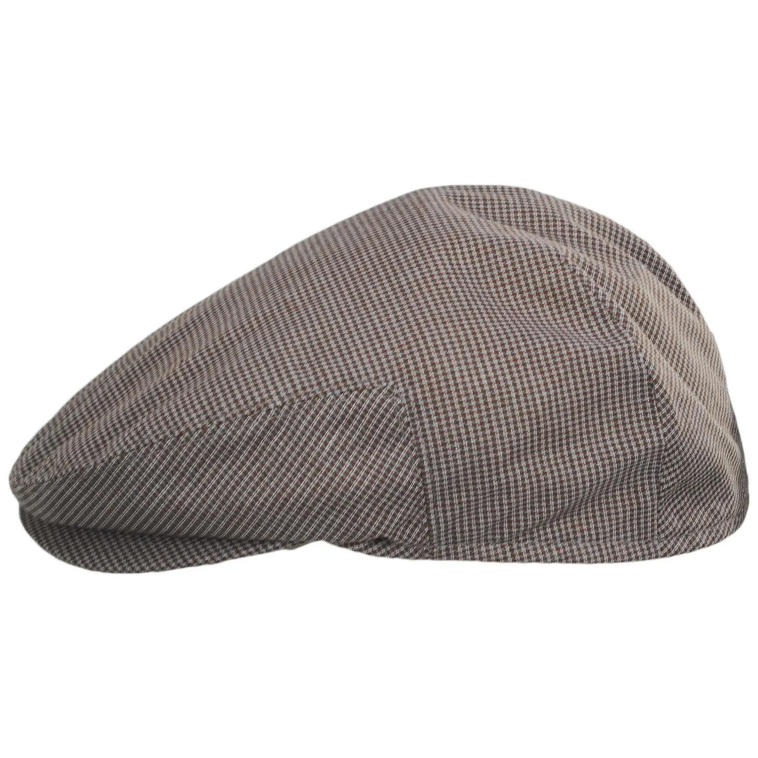 Tenby Cotton Mini Windowpane Ivy Cap - Image 3
