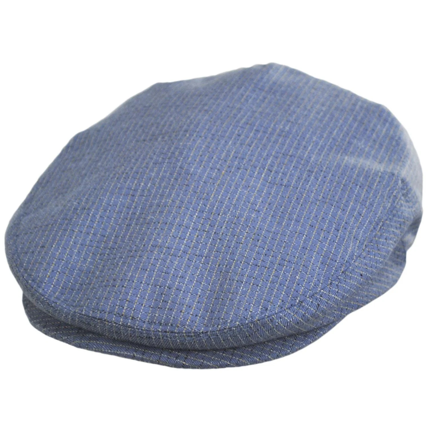 Tenby Cotton Mini Windowpane Ivy Cap - Image 5