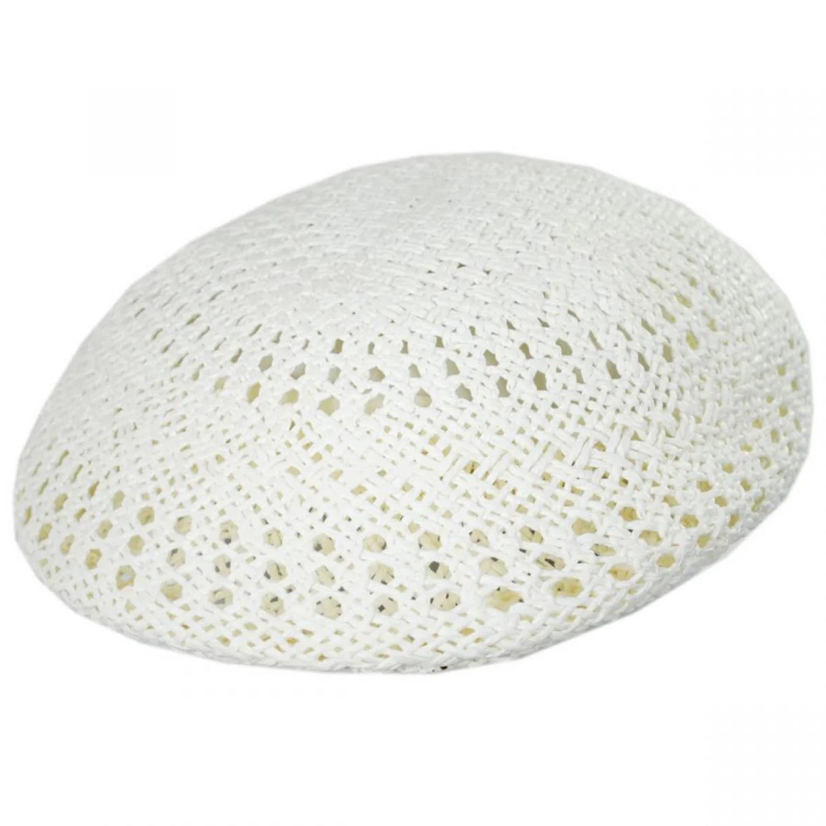 Vented Toyo Straw Ascot Ivy Cap - Image 5
