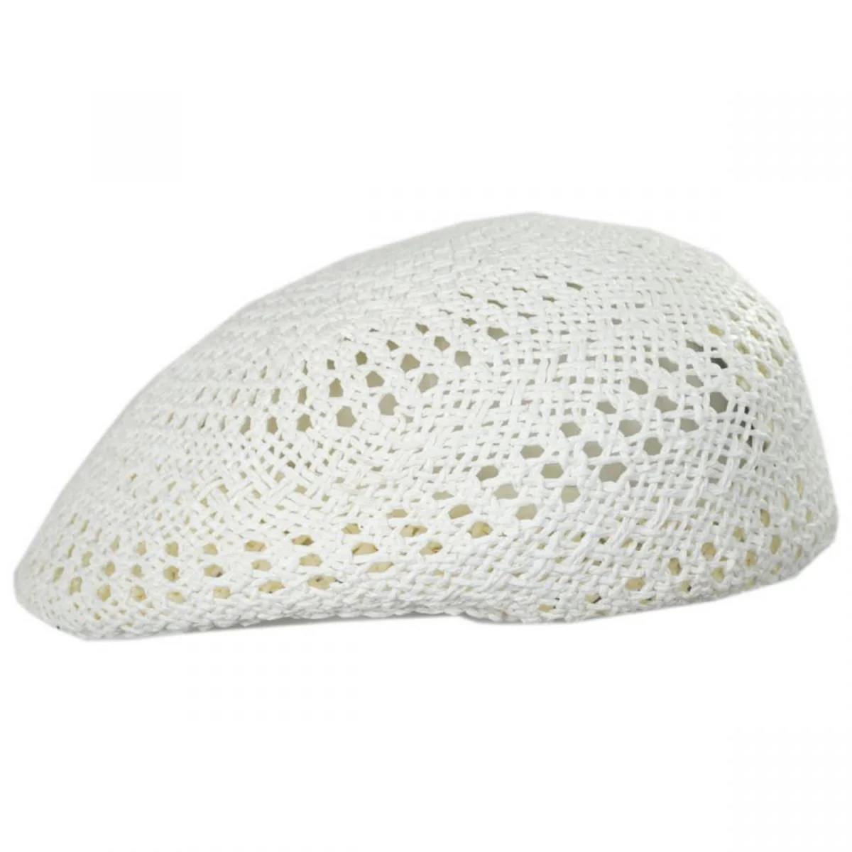 Vented Toyo Straw Ascot Ivy Cap - Image 7