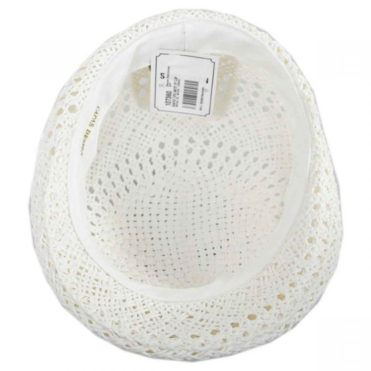 Vented Toyo Straw Ascot Ivy Cap - Image 8