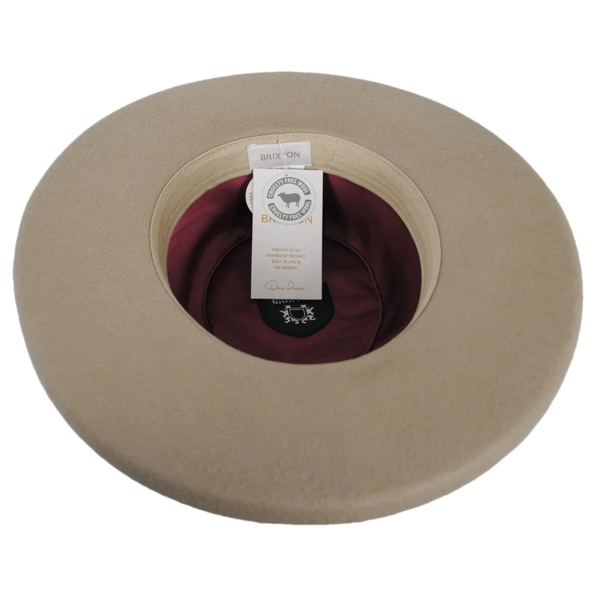 Victoria Felt Pencil Curl Fedora Hat - Image 10