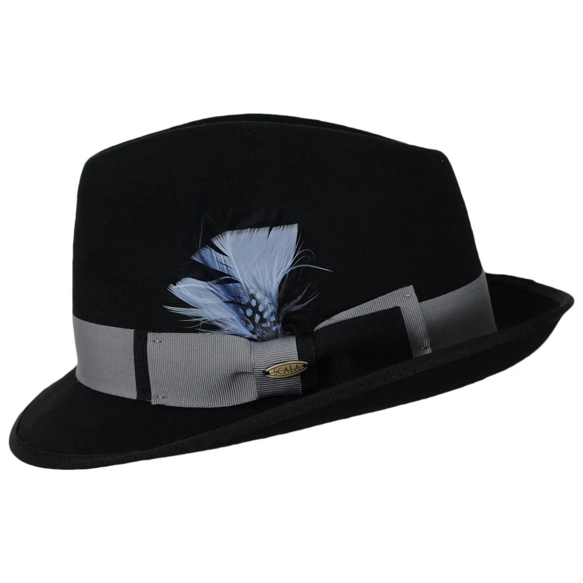 Wallen Crushable Wool Felt Fedora Hat - Image 3